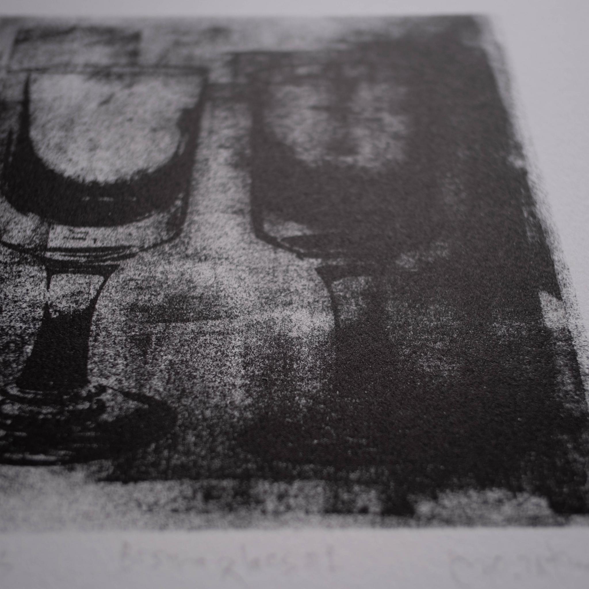 版画 "Bistro glass #1"(額装) | 3枚目